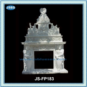 Natural Antique Stone Fireplace Inserts, Natural Marble Fireplace Inserts