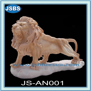 Natural Stone Lion Statue, Natural Marble Statues Natural Stone Lion Statue, Natural Marble Statues