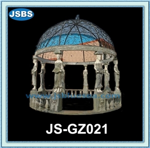 Natural Stone Marble Gazebo Canopy