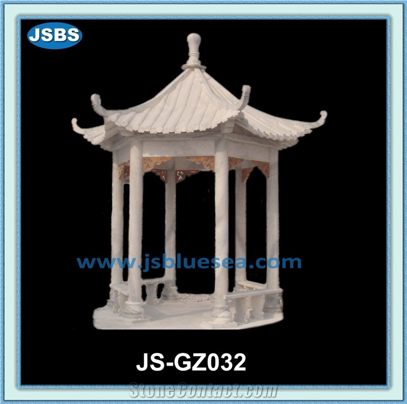 Natural Stone Marble Gazebo Canopy