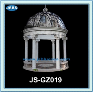 Natural Stone Marble Gazebo Canopy