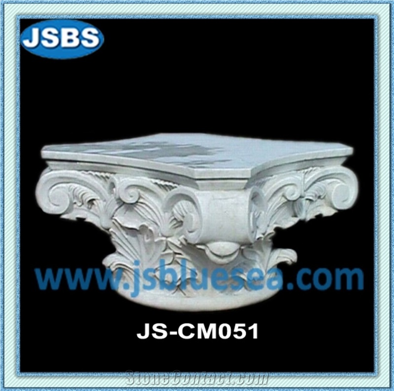 Natural Stone Pedestal Column