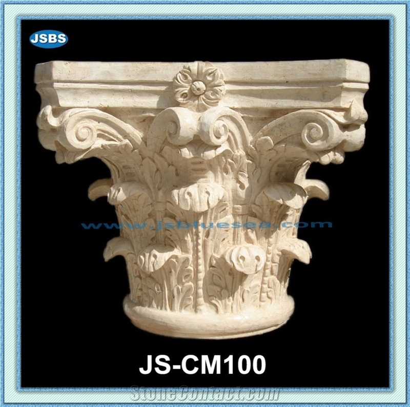 Natural Stone Pedestal Column
