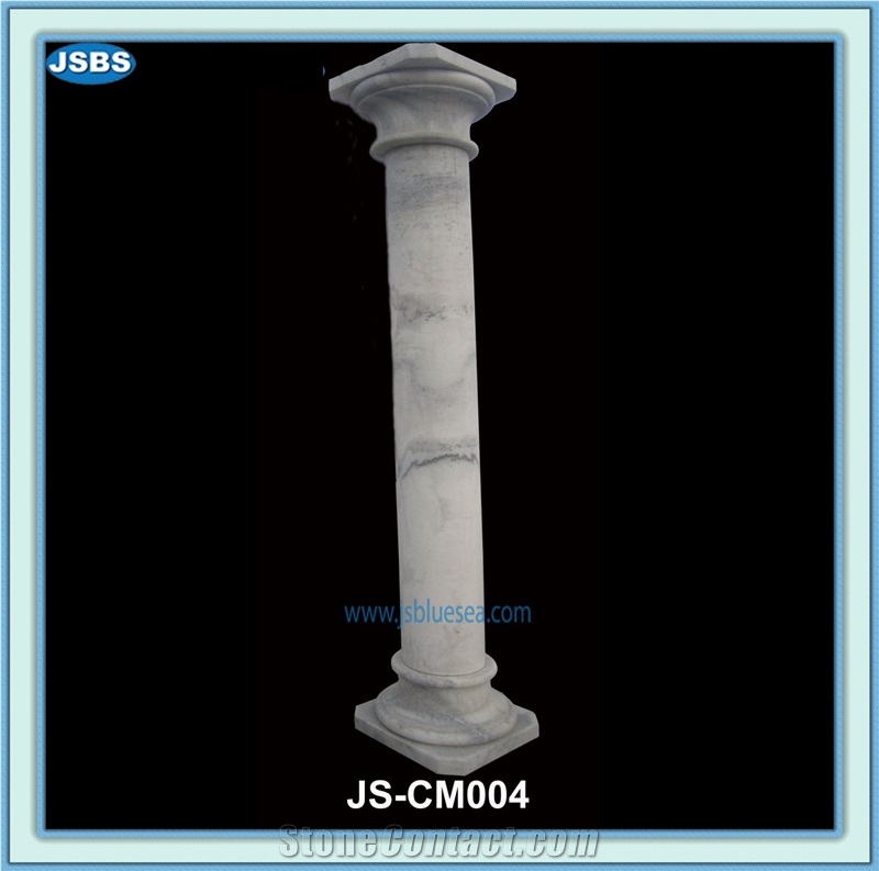 Natural Stone Porch Columns Design, Natural Marble Columns