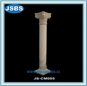 Natural Stone Porch Columns Design, Natural Marble Columns