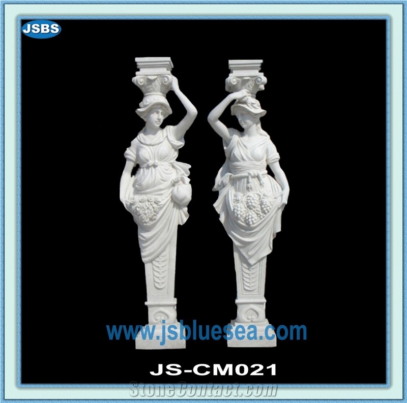 Natural Stone Porch Columns Design, Natural Marble Columns