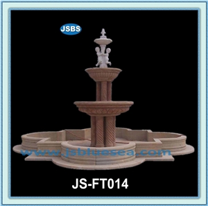 Outdoor Natural Stone Marble Fountain