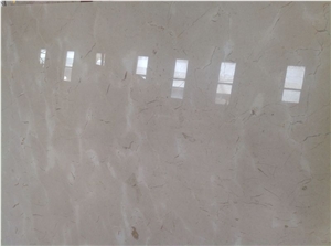 Crema Luna Beige Marble Block, Slabs