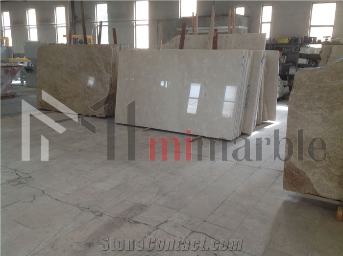 Kastamonu Beige Marble Slabs, Crema Luna Beige Marble