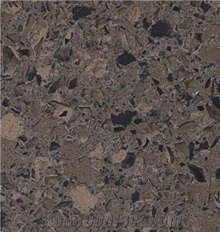 Almond Brown Slabs & Tiles, Select Your Country Brown Quartzite