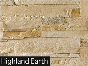 Highland Earth Sandstone Veneer Stone Cladding
