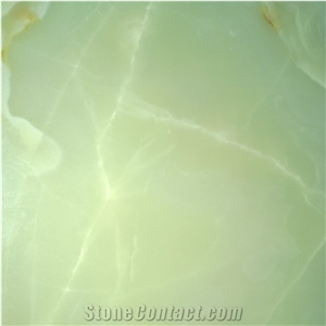 Leaf Green Onyx, Onice Verde Persiano Green Onyx Block
