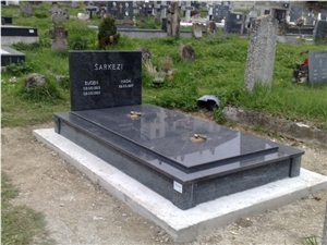 Nero Bosnija Black Granite Monuments
