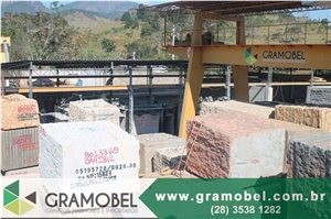 Branco Itaunas Granite Blocks, Brazil White Granite