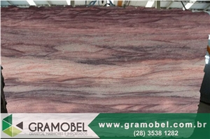 Vermelho Colina Slabs, Red Colinas Granite Slabs