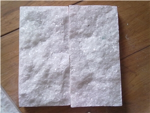 White Split Marble Wall Cladding Tiles