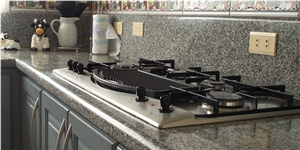 Cinza Plata Granite Kitchen Countertop, Gris Plata Grey Granite Kitchen Countertops