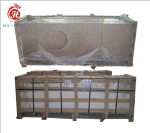 Leopard Skin Granite Bathroom Countertop