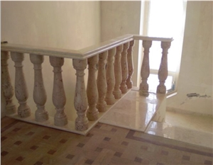 Marble Baluster Stone Railing