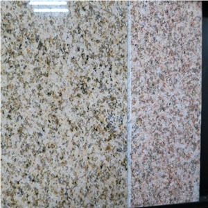 G682 Sunset Yellow, Rusty Yellow Small Granite Slab& Tiles, Polished &Flamed Surface,2cm,3cm Thick,China Yellow Granite,Natural Stone