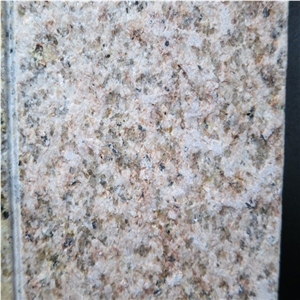 G682 Sunset Yellow, Rusty Yellow Small Granite Slab& Tiles, Polished &Flamed Surface,2cm,3cm Thick,China Yellow Granite,Natural Stone