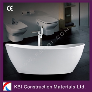 Artificial Stone Freestanding Bathtub