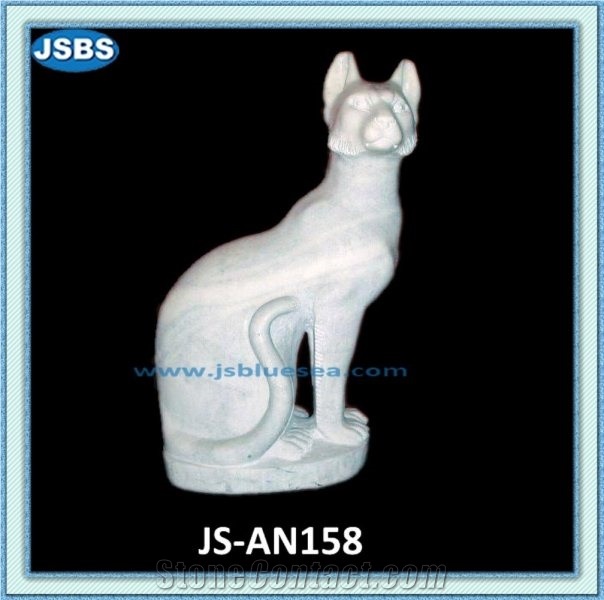 Animal Marble Statues