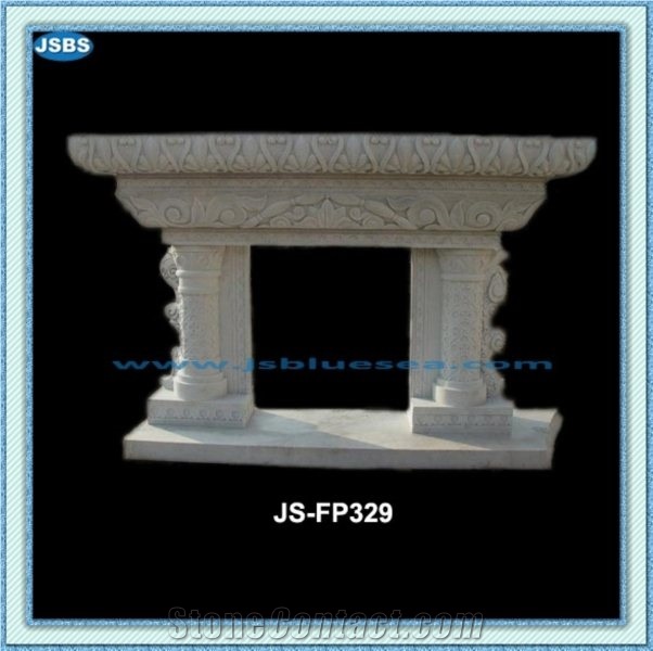 Beautiful Marble Fireplace, Natural Marble Fireplaces