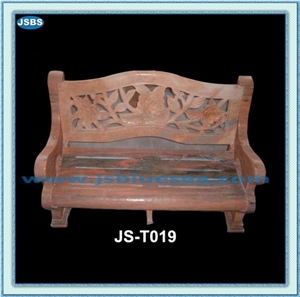 Garden Stone Bench and Chairs