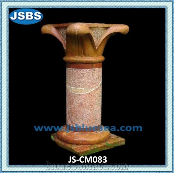 Marble Sculptured Columns for Interior