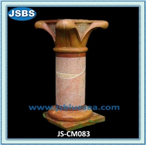 Marble Sculptured Columns for Interior