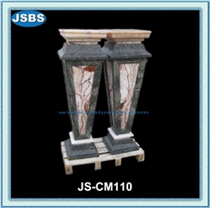 Marble Sculptured Columns for Interior