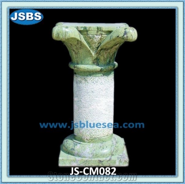 Marble Sculptured Columns for Interior