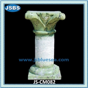 Marble Sculptured Columns for Interior