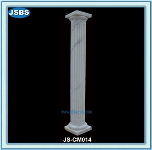 Marble Stone Gate Pillar Design