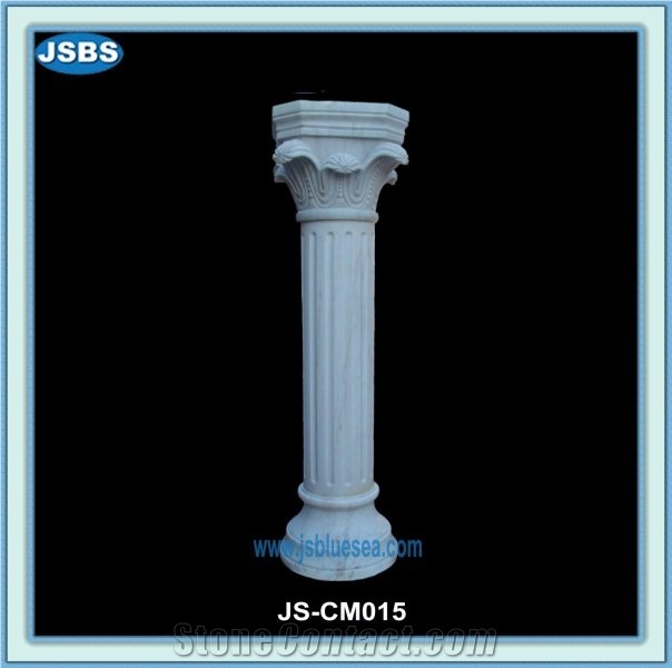 Marble Stone Gate Pillar Design