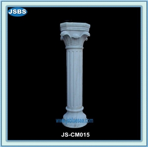 Marble Stone Gate Pillar Design