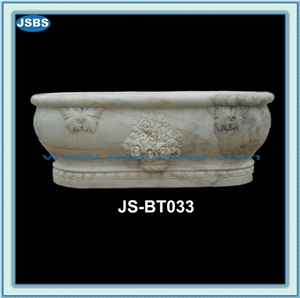 Natural Color Marble Bathtub