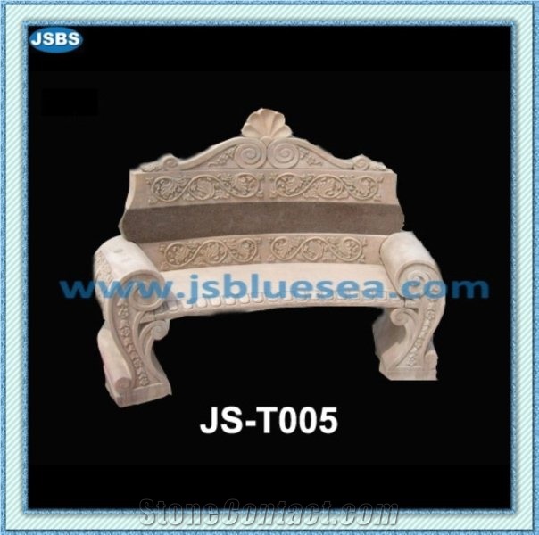 Outdoor Stone Tables and Benches