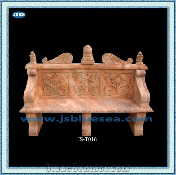 Outdoor Stone Tables and Benches