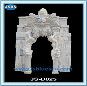 Stone Arch Door Frame Carving