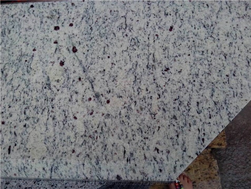 Giallo Sf Real, White Granita Tile & Slab, Giallo Sf Real White Granite