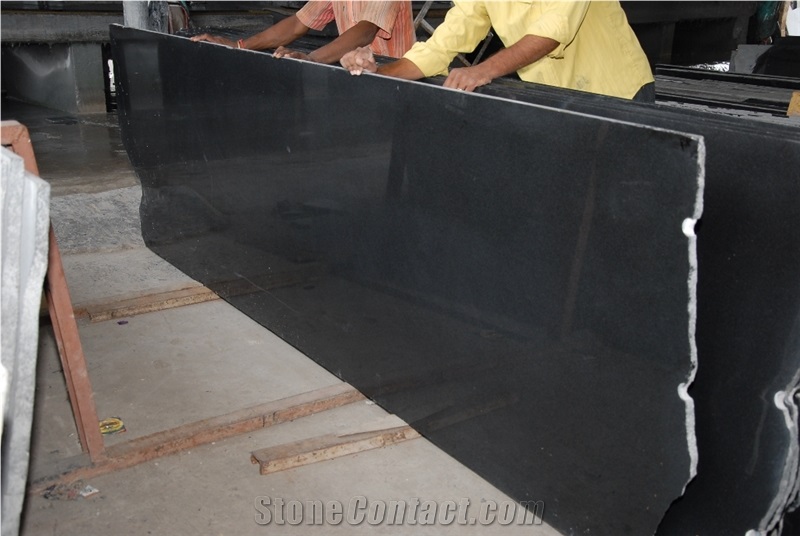 Absolute Black Granite Slabs & Tiles
