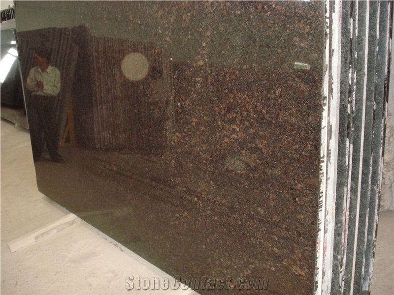 Tan Brown Granite Slabs & Tiles, India Brown Granite
