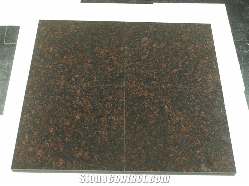 Tan Brown Granite Slabs & Tiles, India Brown Granite
