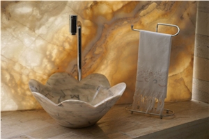 Blanco Aurora Mexico Marble Wash Basin