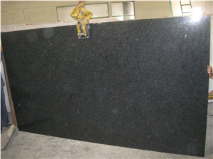 Ash Black Granite with Blue Galaxy Star Veins Slabs High Polished Tiles, Wall Cladding,Garden Floor Covering Pattern,Exterior Walling Tile
