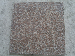 Cheapest China G687 Peach Red Granite Tiles Slab Panel Wall Cladding,Garden Floor Covering Pattern,Exterior Walling Tile