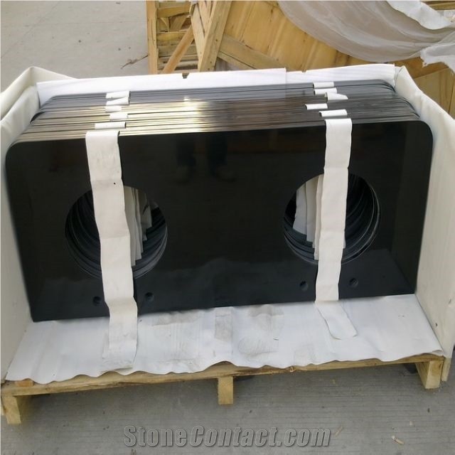 China Mongolian Black Basalt High Polished Hotel Bath Tops,Vanity Top,China Nero Basalto Andesite Stone Bathroom Countertops