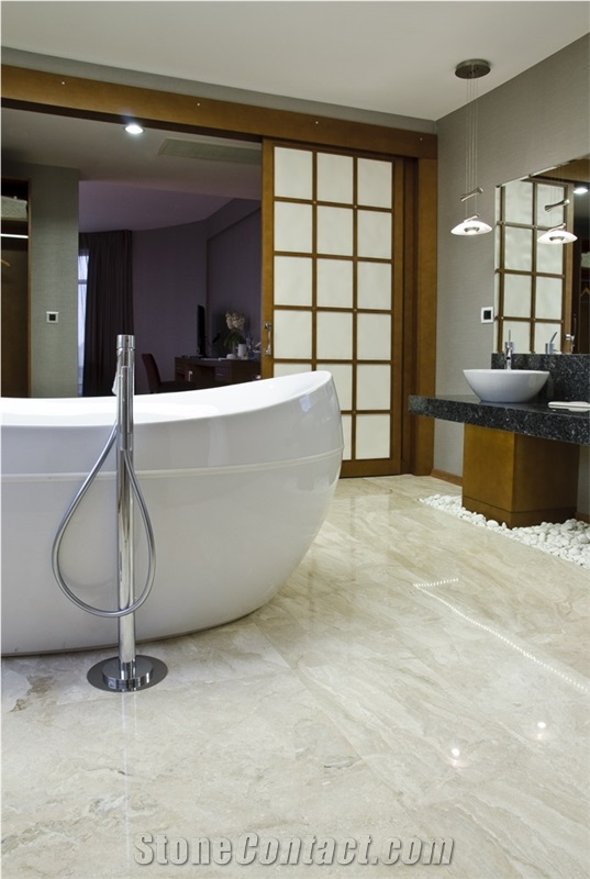 Daino Reale Beige Marble Slab Tile,Vento Royal Beige Marble Panel Bathroom Floor Covering,Wall Cladding Pattern